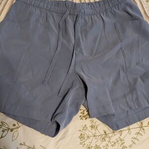 Women's Blue Casual Shorts